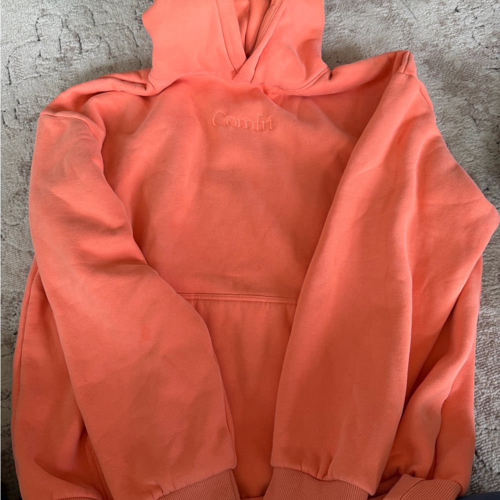 Comfrt Minimalist Coral Hoodie and sweatpant SET!!